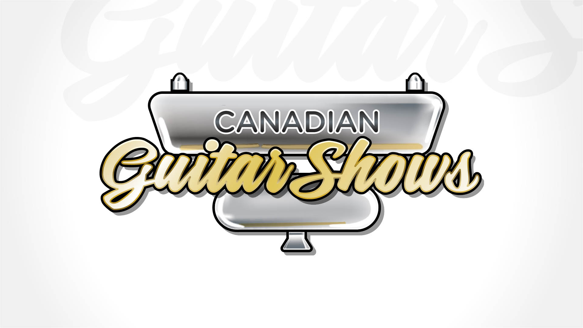 Canadian Guitar Shows, Logo, Canadian Guitar Shows Logo, Portfolio Image
