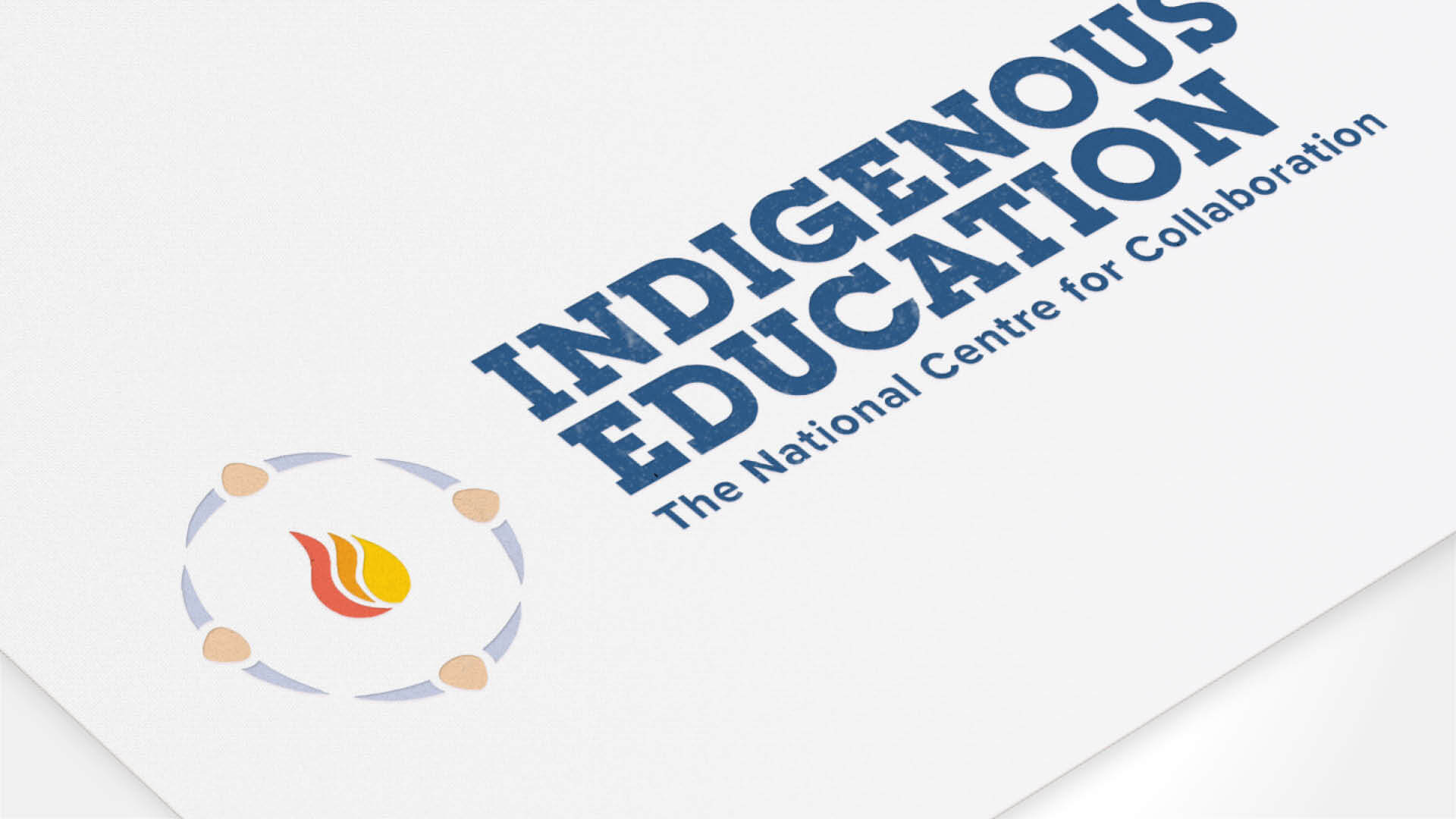 National Centre for Collaboration in Indigenous Education, Logo, NCCIE Logo, Visual Identity Guide, Portfolio Image, 