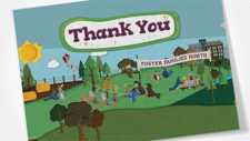 Foster Families Month Thank You Card